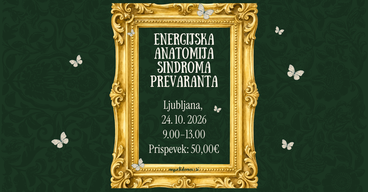 ENERGIJSKA ANATOMIJA SINDROMA PREVARANTA